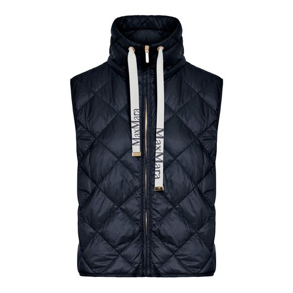 Max Mara The Cube Women Padded Vest In Drop-Resistant Nylon Canvas